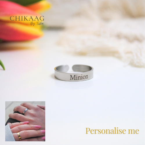 Custom Cuff Ring - Silver