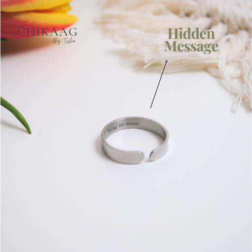 Custom Cuff Ring - Silver