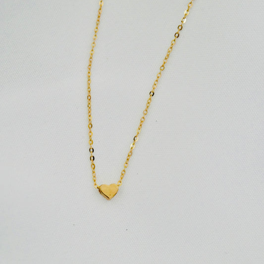 Heart necklace in Gold - Alloy