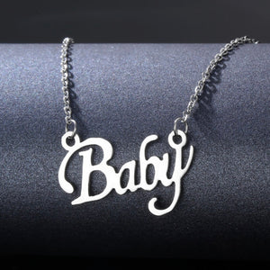 Baby Necklace - Stainless steel - Watersafe 💦