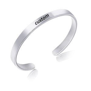 Custom stainless steel Bracelet Watersafe 💦