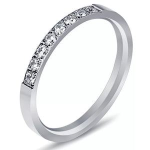 Last Love Ring Silver - Stainless Steel - Watersafe 💦