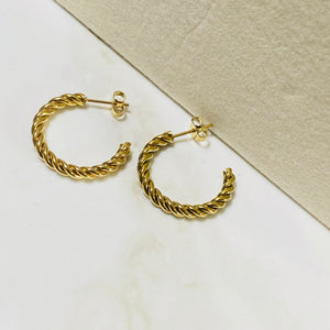 Spin n Win Earrings - 18k gold Plated - Stainless Steel Watersafe 💦