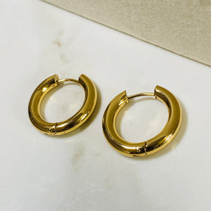 Bebe Bonita Earrings - 18k gold Plated - Stainless Steel Watersafe 💦